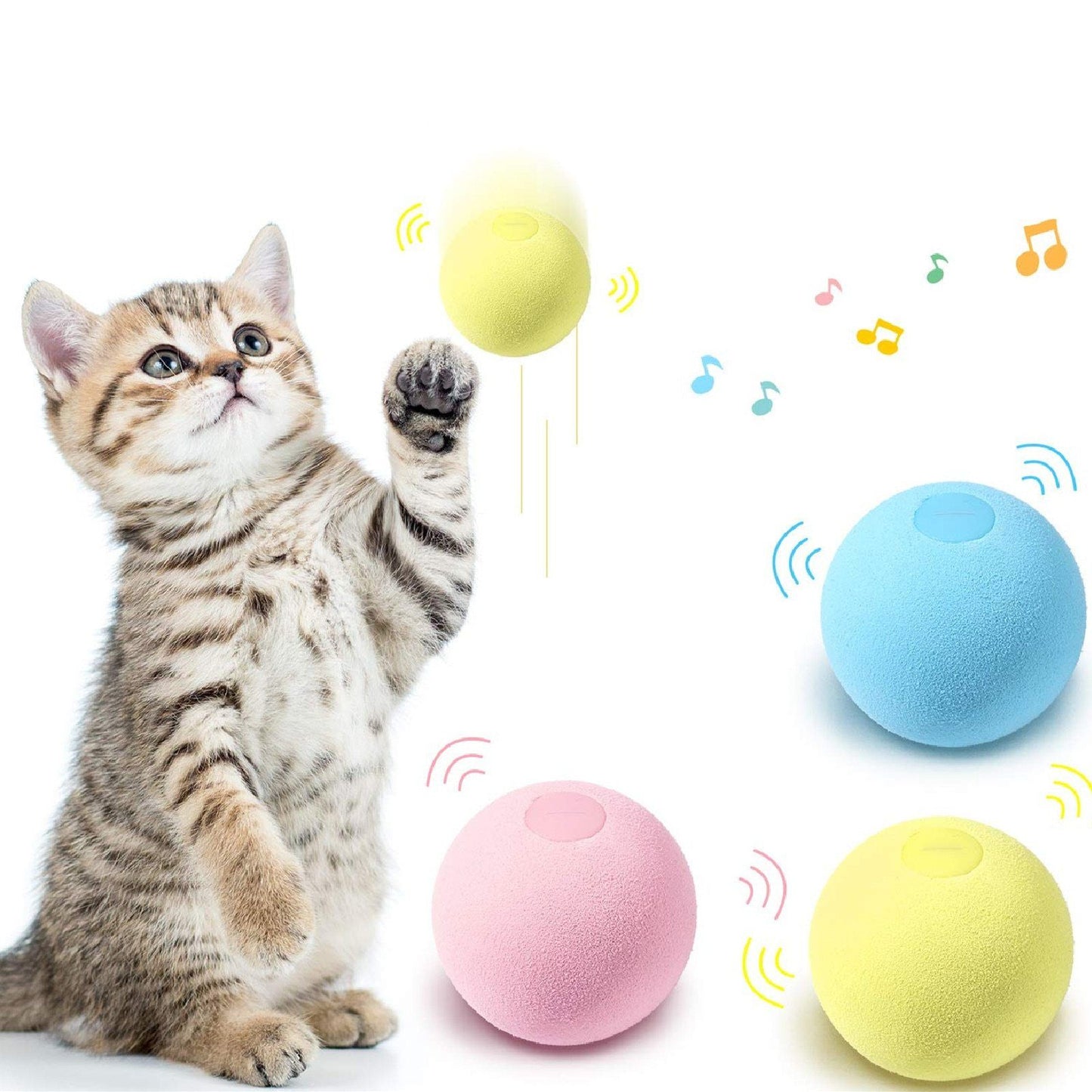 SmartBall™ - Balle intelligente d'apprentissage pour chat - Chat alors